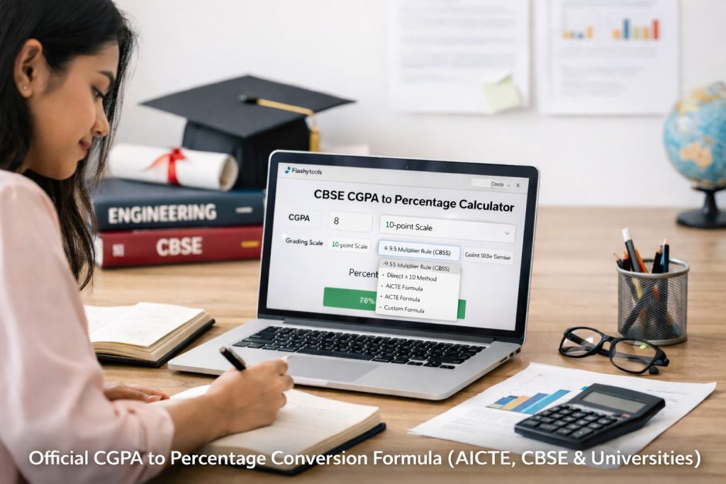 cgpa to percentage formula